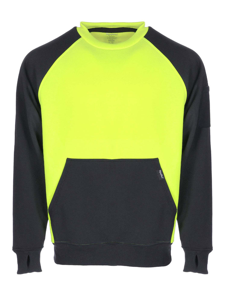 Two-Tone-HiVis-Crewneck-Sweatshirt