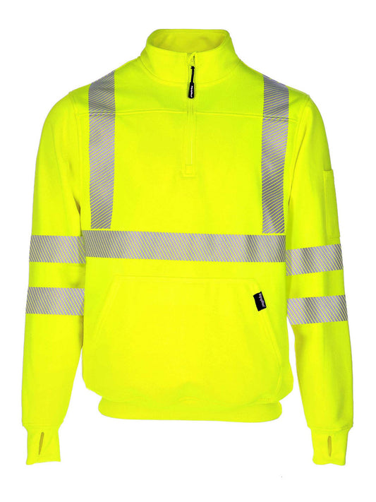 HiVis Quarter-Zip Sweatshirt