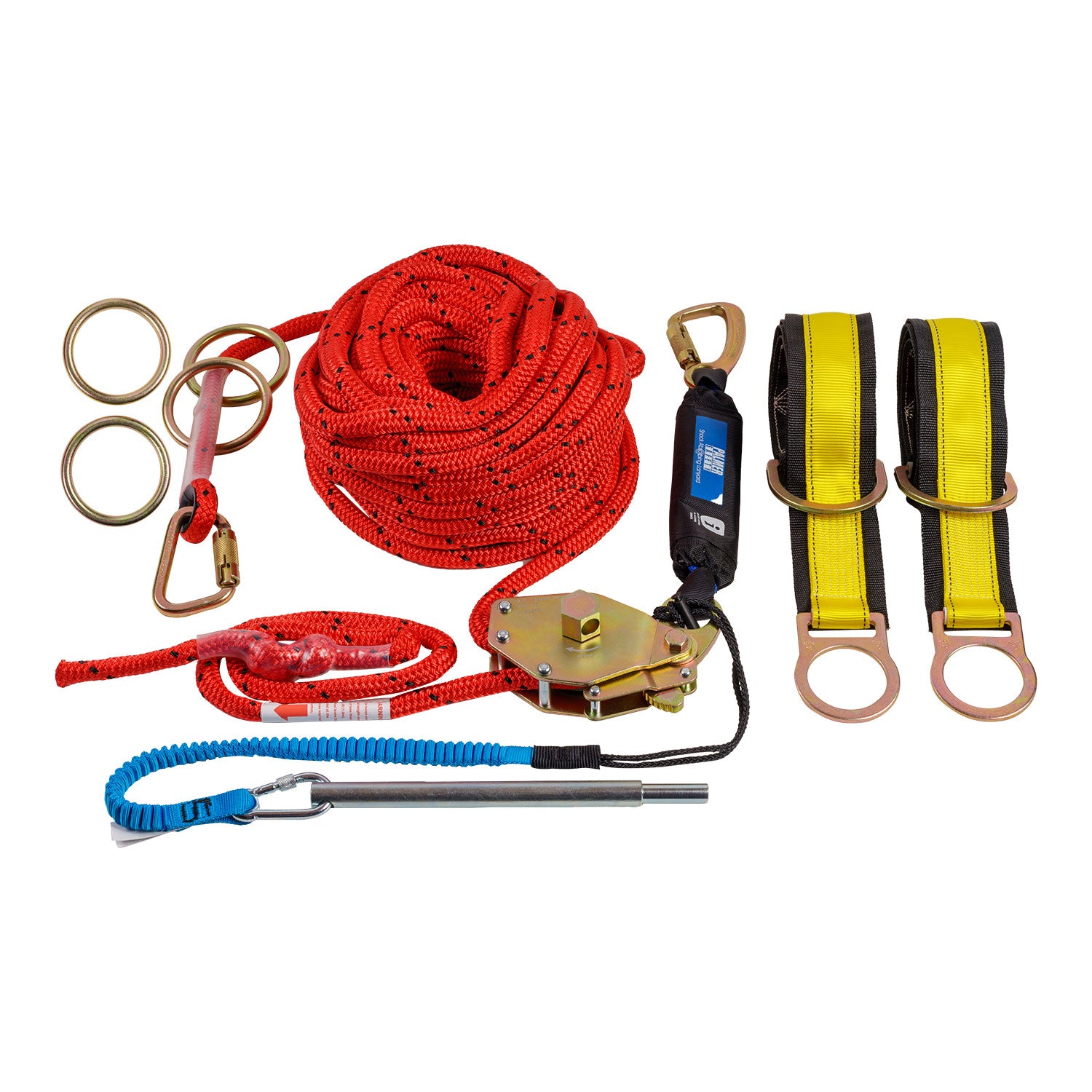 100 ft. Rope Horizontal Lifeline System – 4 Person