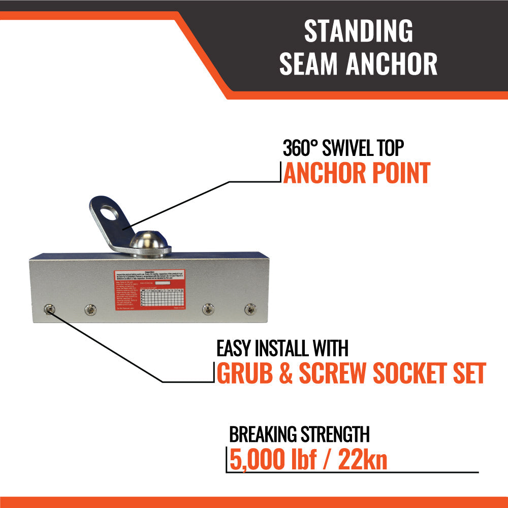 Standing Seam Roof Anchor