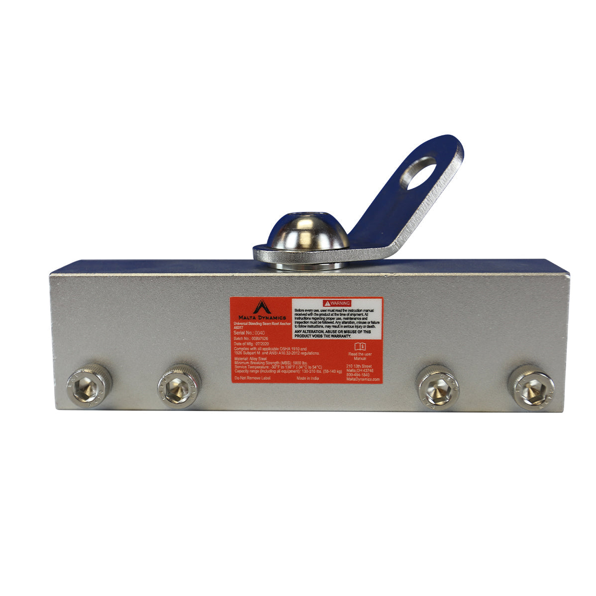 Standing Seam Roof Anchor