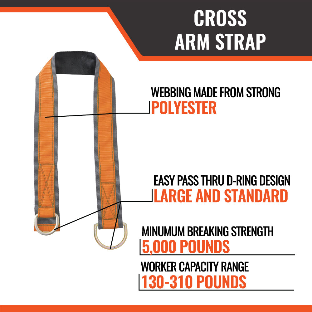 Cross-Arm-Strap:-4'-or-6'