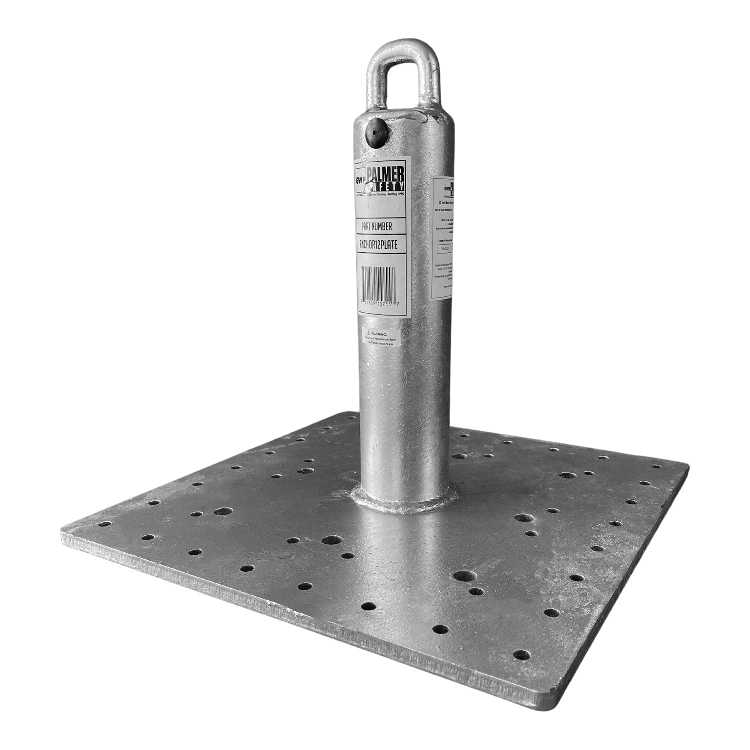 12”-Roof-Anchor-w/Baseplate