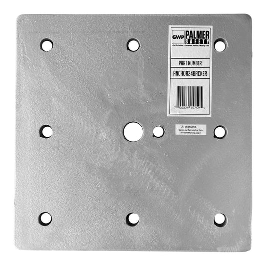 18” or 24” Roof Anchor Back Plate — view 2