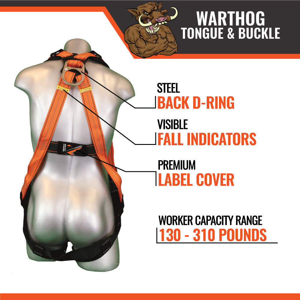 WARTHOG®-TONGUE-AND-BUCKLE-HARNESS
