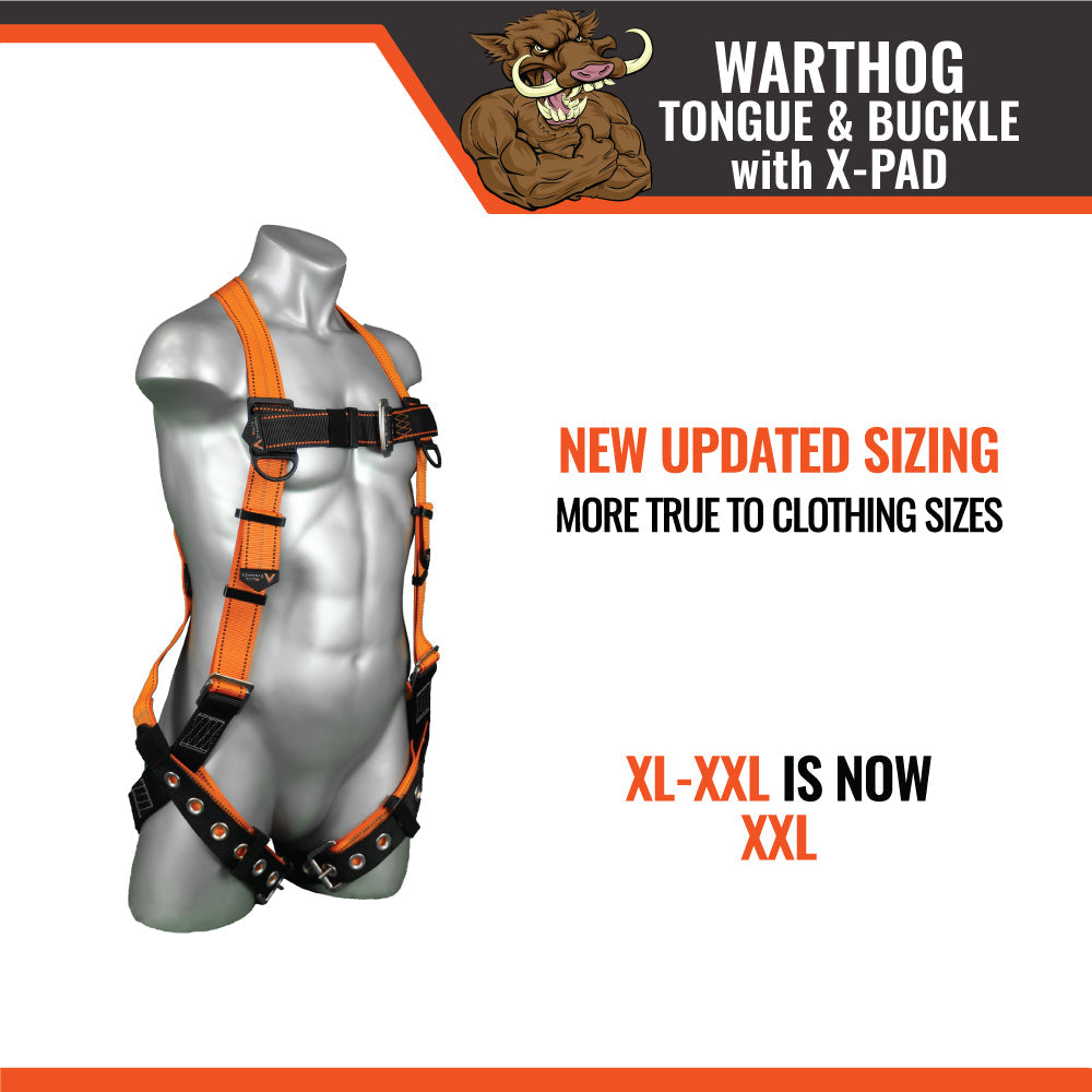 WARTHOG®-TONGUE-AND-BUCKLE-FULL-BODY-HARNESS-(WITH-X-PAD)
