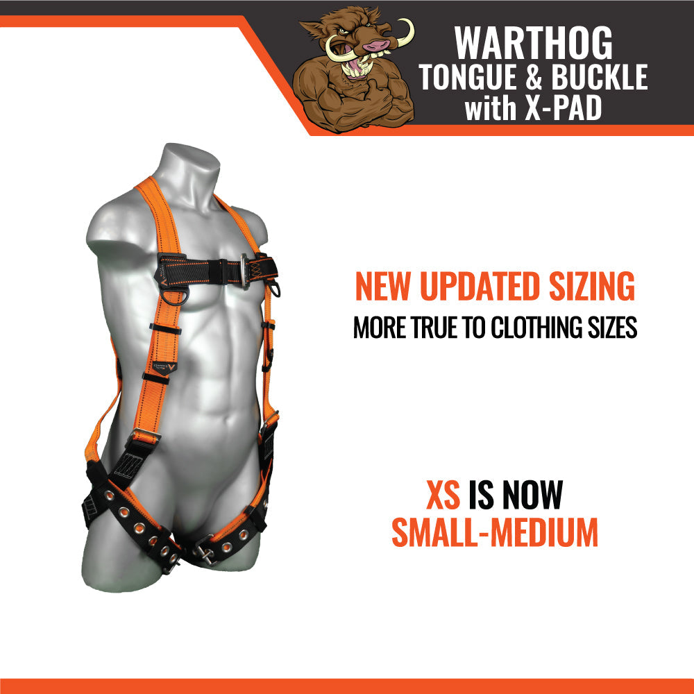 WARTHOG®-TONGUE-AND-BUCKLE-FULL-BODY-HARNESS-(WITH-X-PAD)