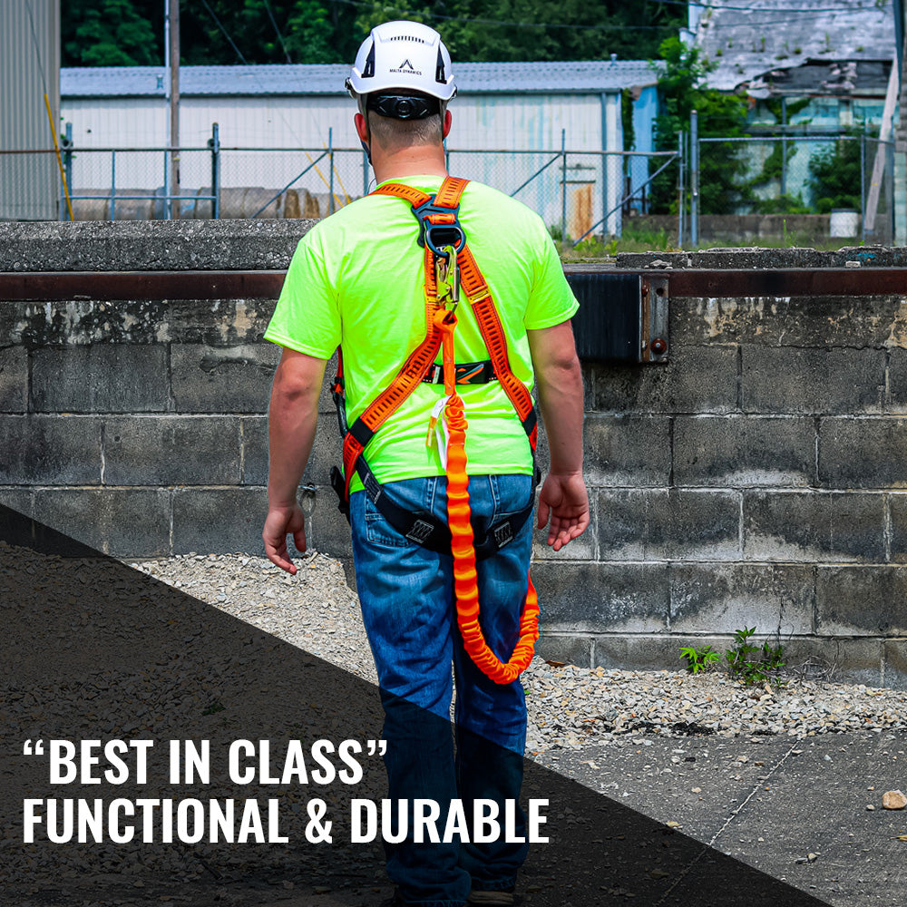 6’-SINGLE-LEG-INTERNAL-SHOCK-ABSORBING-LANYARD-WITH-2-STEEL-SNAP-HOOKS