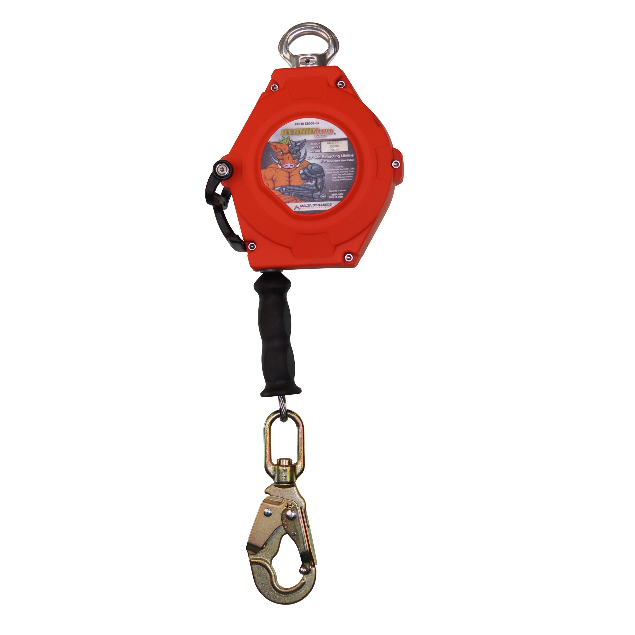 20’-&-30’-HYBRID-HOG-SRL-W/-SNAP-HOOK,-CLASS-1
