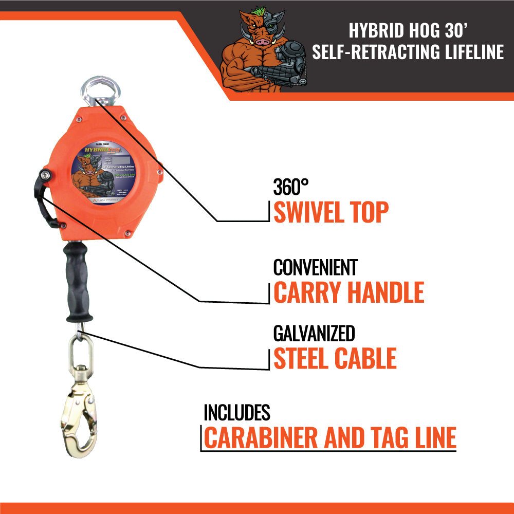 20’-&-30’-HYBRID-HOG-SRL-W/-SNAP-HOOK,-CLASS-1