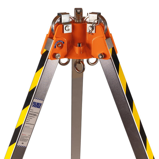 Palmer Safety Confined Space Tripod, Winch & 115’ SRL-R System