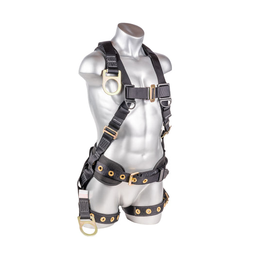 Oil Derrick Fall Protection Harness with Dual D-Ring Extender — view 2