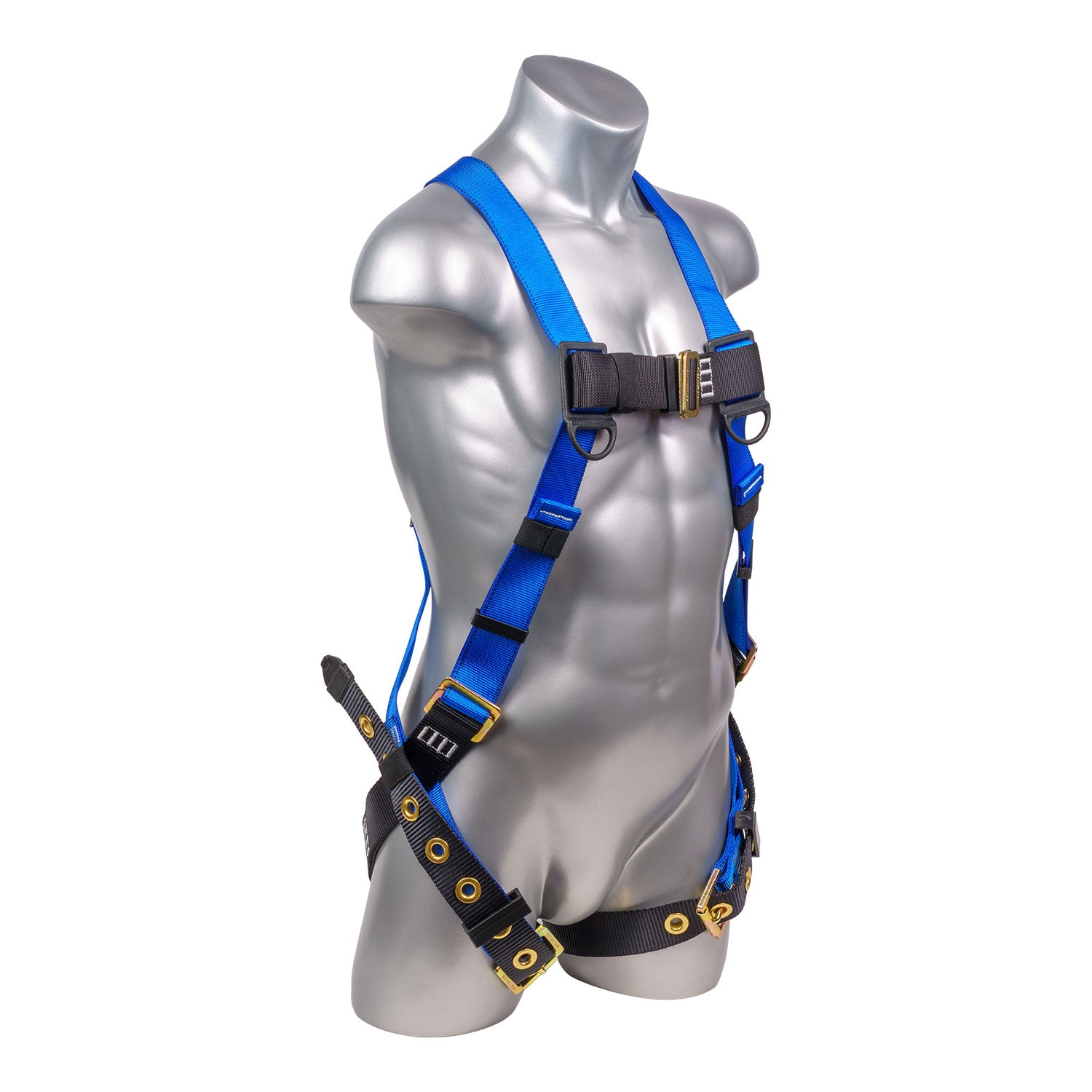 Mako™-Series-Harness-5pt.,-Tongue-and-Buckle-Leg-Straps,-Back-D-Ring