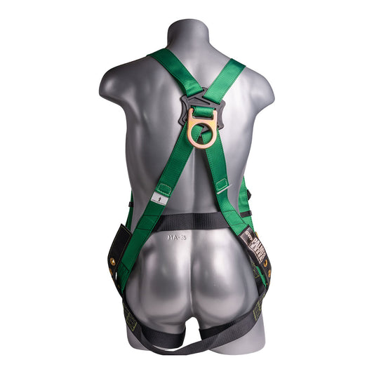 Mako™ Series Harness 5pt., Tongue and Buckle Leg Straps, Back D-Ring — view 2