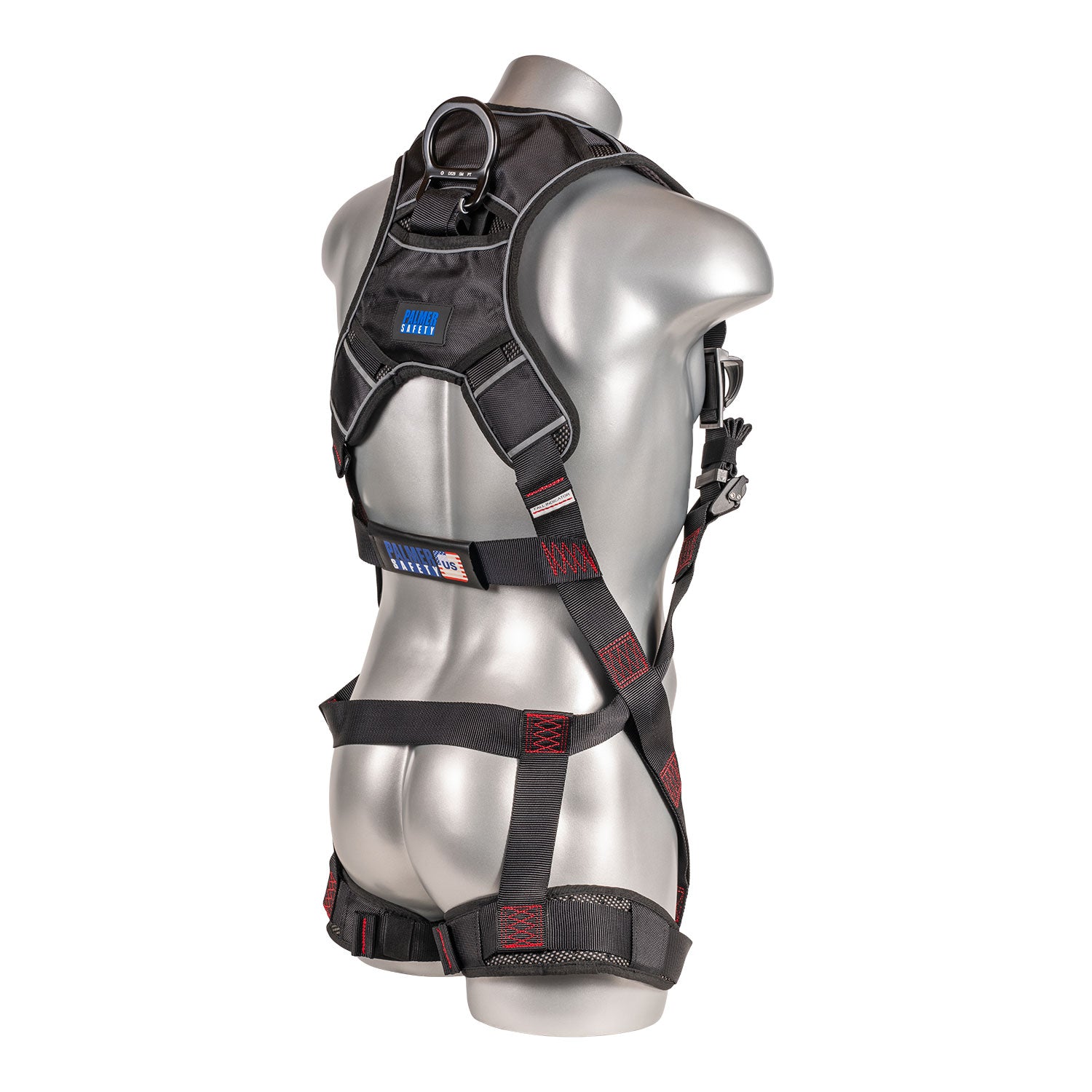 Akula™-Series-Harness-5pt.,-Padded-Back/H-Style-Legs,-QCB,-SRL-Back-Plate,-Black