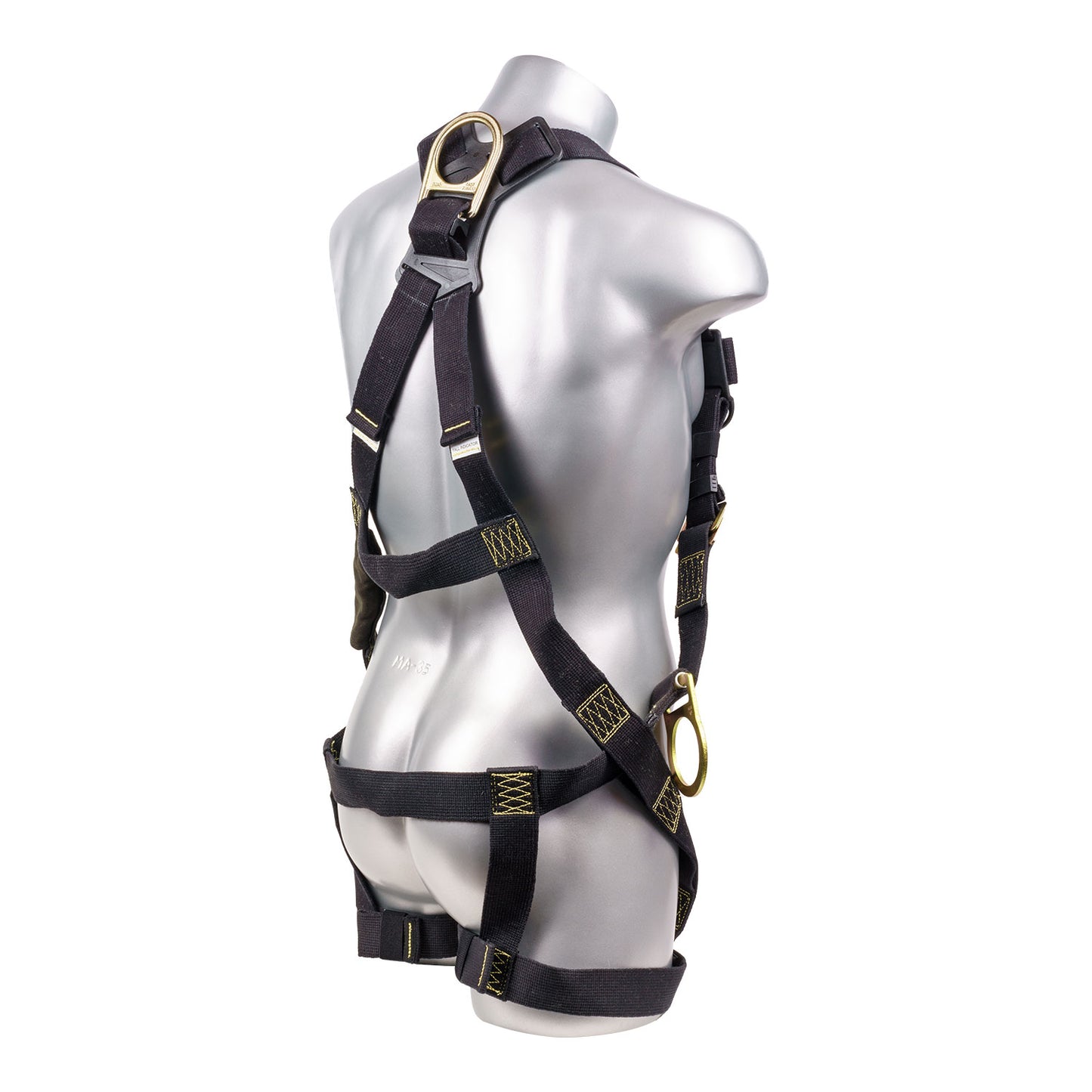 Stingray™ Series FR Harness 5pt., QCB Chest and  H-Style Legs, SRL Back Plate and Side D-Rings,  Black