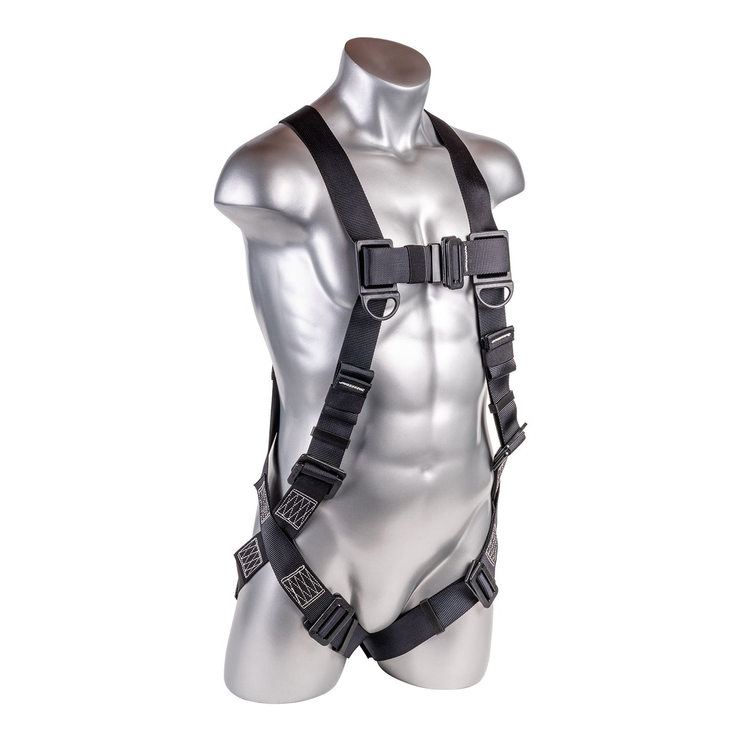 Stingray™ Series Harness 5pt., Dielectric Hardware, Back D-Ring, Black