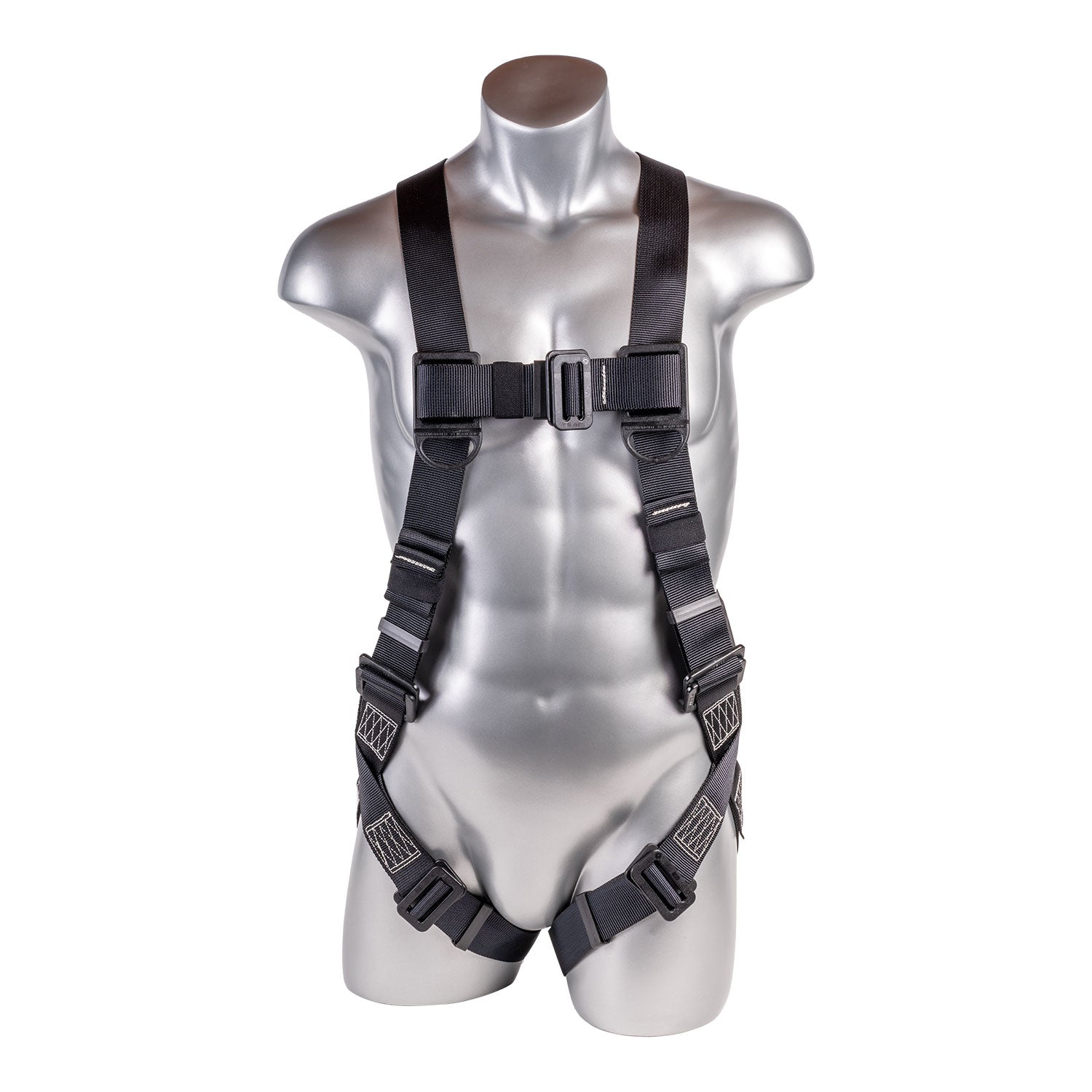 Stingray™ Series Harness 5pt., Dielectric Hardware, Back D-Ring, Black