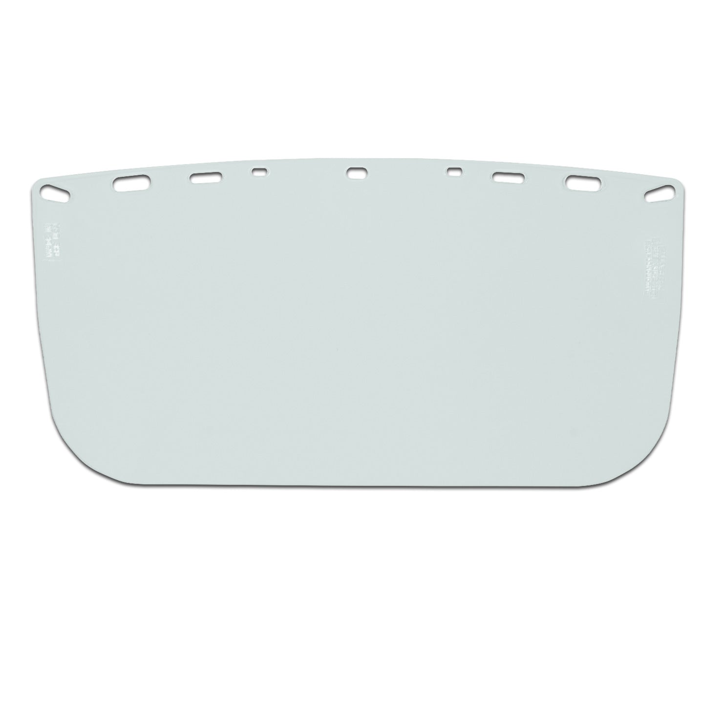 VISOR,-ACETATE,-CLEAR,-FLAT,-8"-X-15"-X-.04"