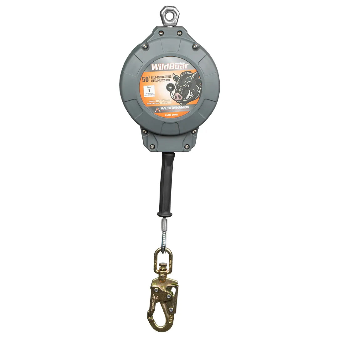 30’-&-50’-Wild-Boar-SRL-w/-Steel-Snap-Hook