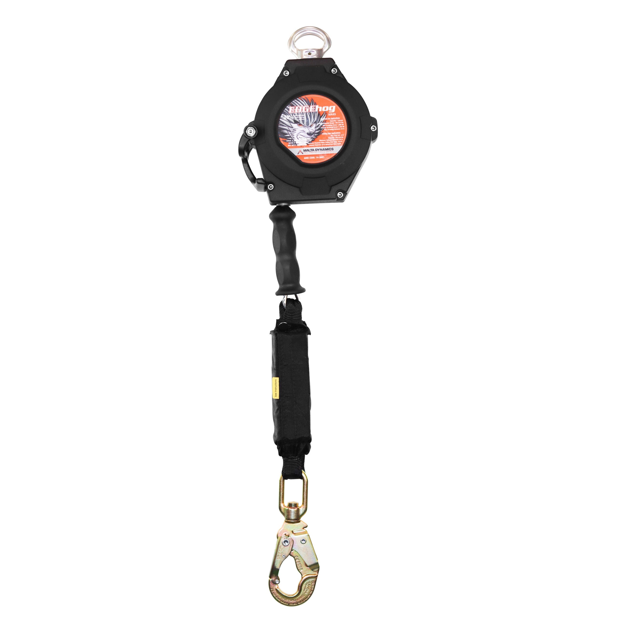 20’,-30’-&-50’-EDGEHOG-SRL-W/-SNAP-HOOK,-CLASS-2