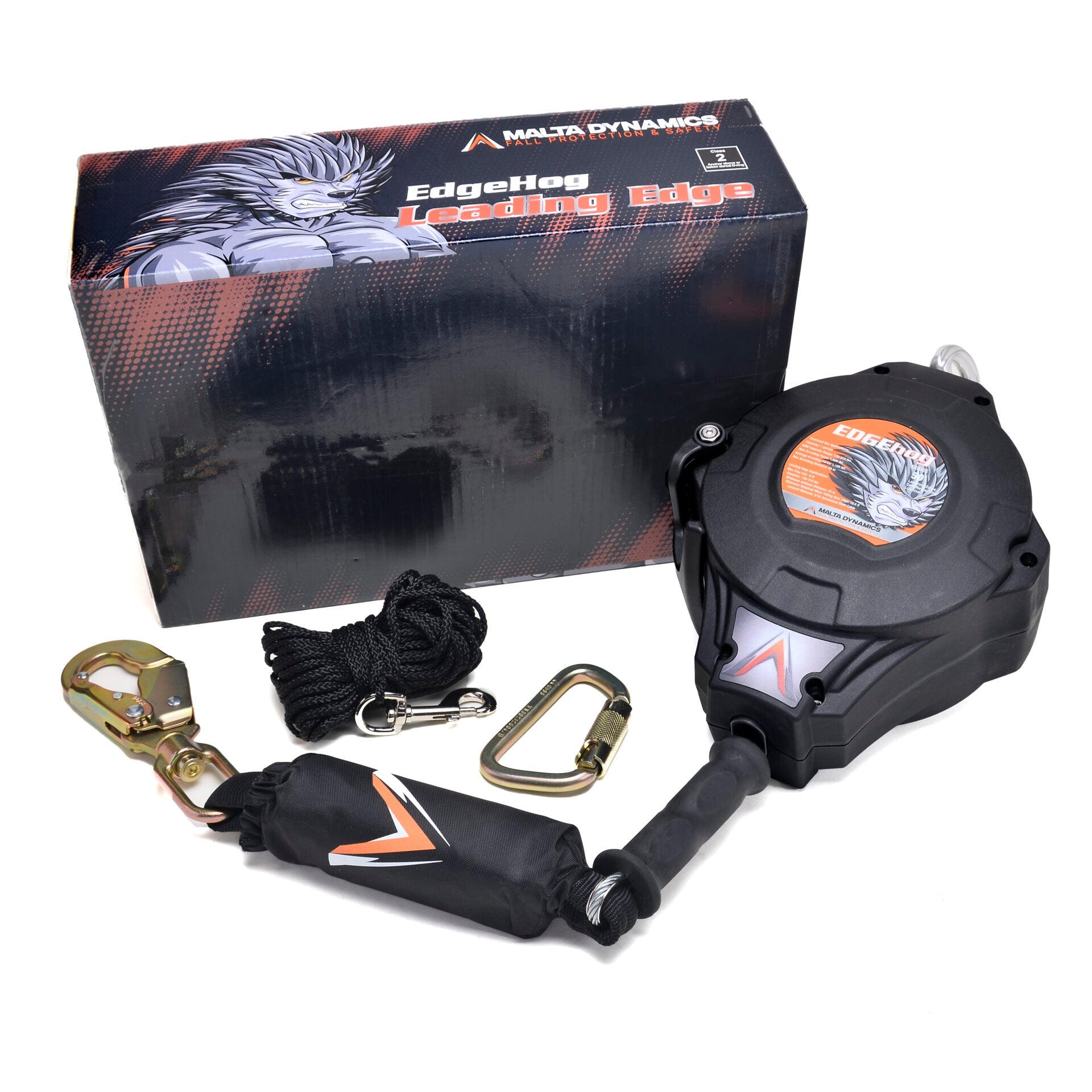 20’,-30’-&-50’-EDGEHOG-SRL-W/-SNAP-HOOK,-CLASS-2
