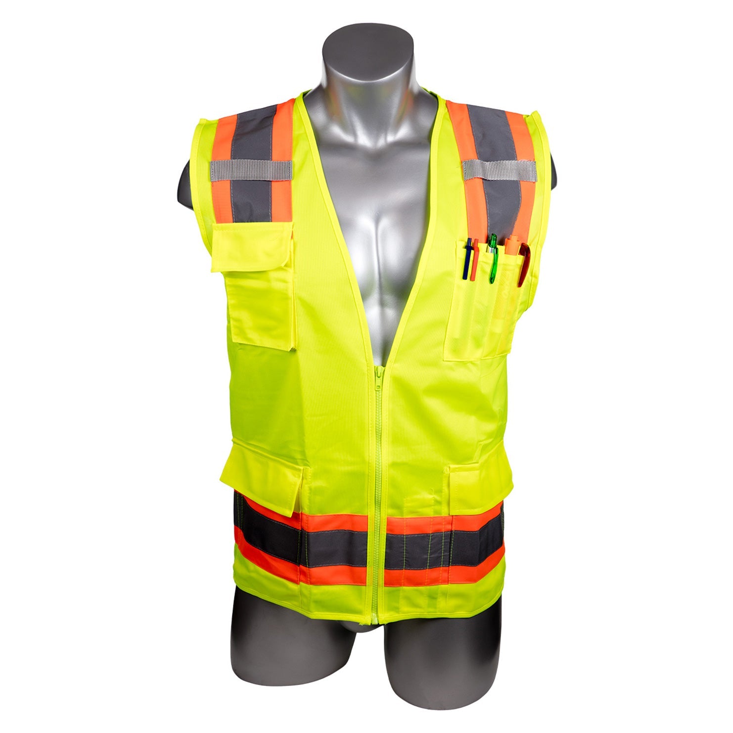 High-Visibility-Yellow-Safety-Surveyor-Vest
