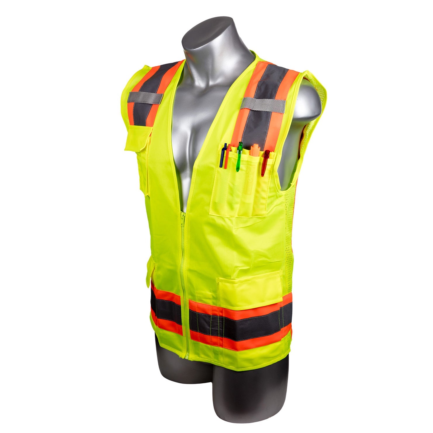 High-Visibility-Yellow-Safety-Surveyor-Vest