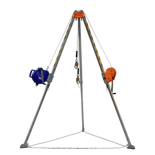 Palmer Safety Confined Space Tripod, Winch & 60’ SRL-R System