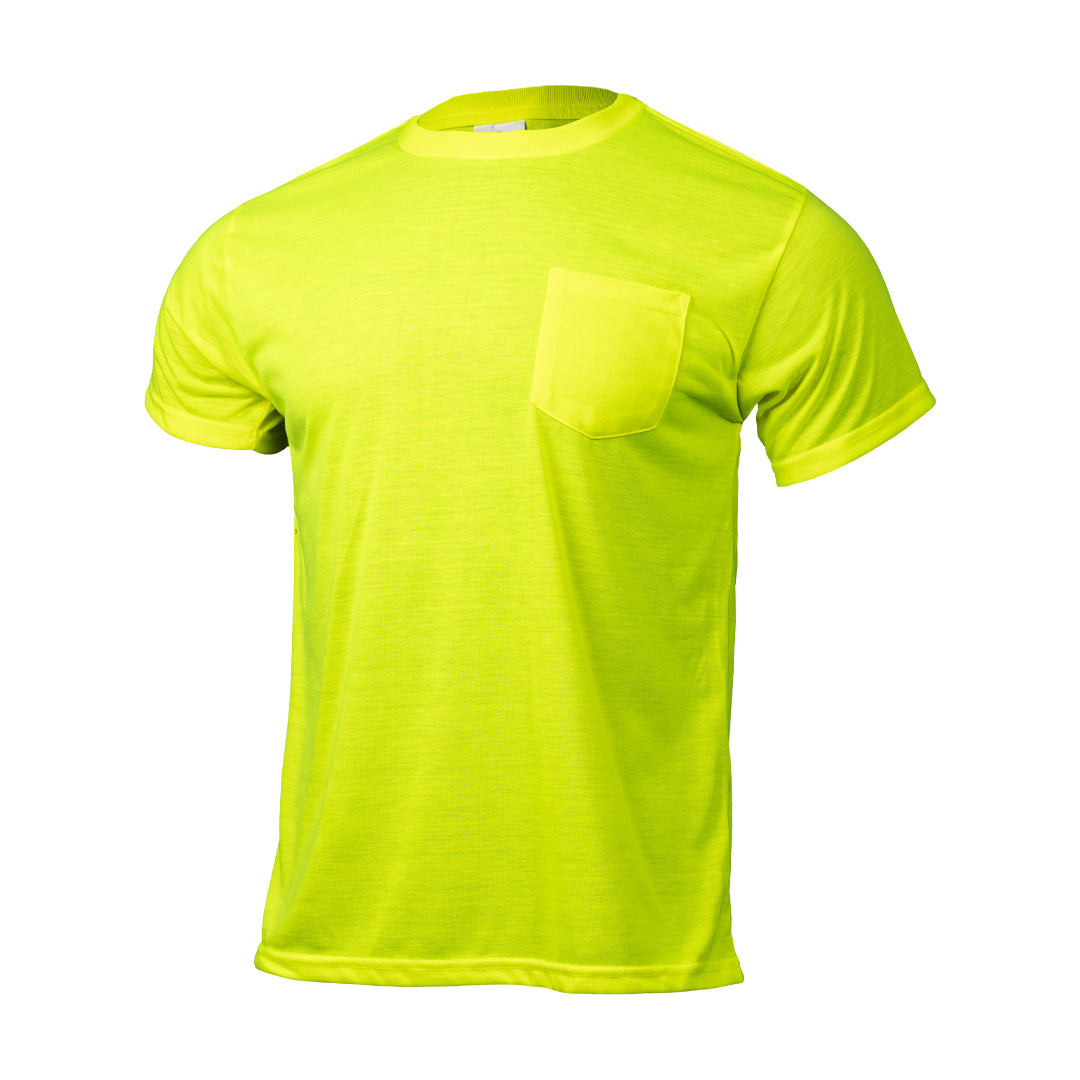 High-Visibility-Yellow-Safety-Short-Sleeve-Shirt