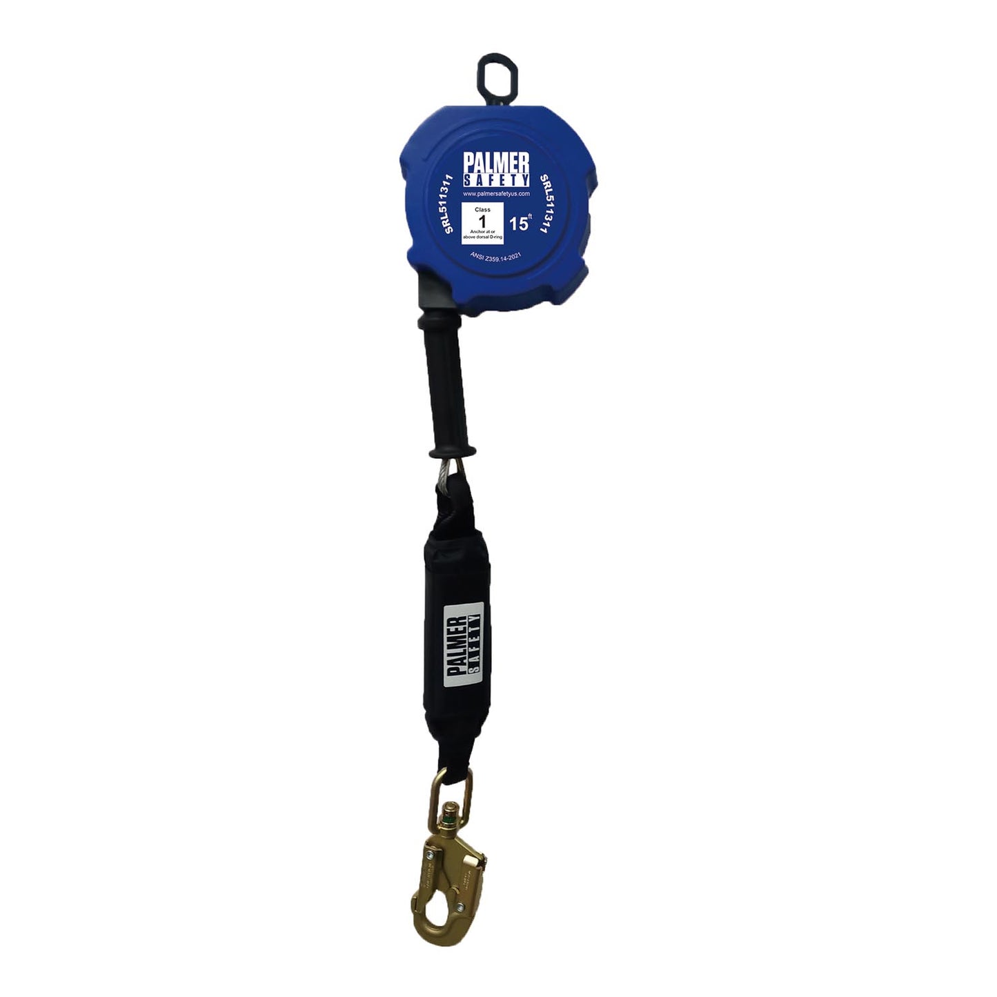 BEAST™ Series 15’ SRL Galvanized Cable with Small Hook