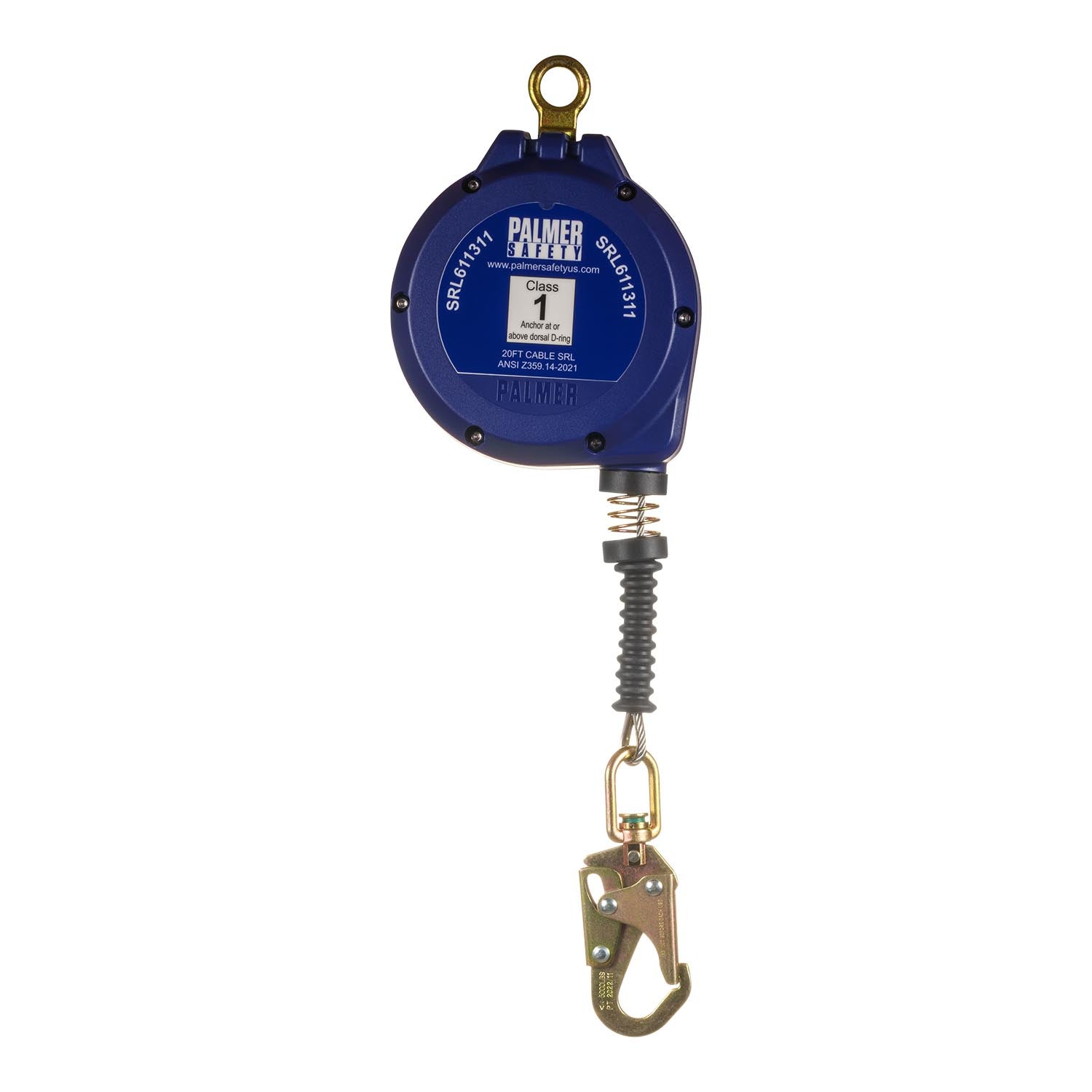 BEAST™-Series-20’-SRL-Galvanized-Cable-with-Small-Hook