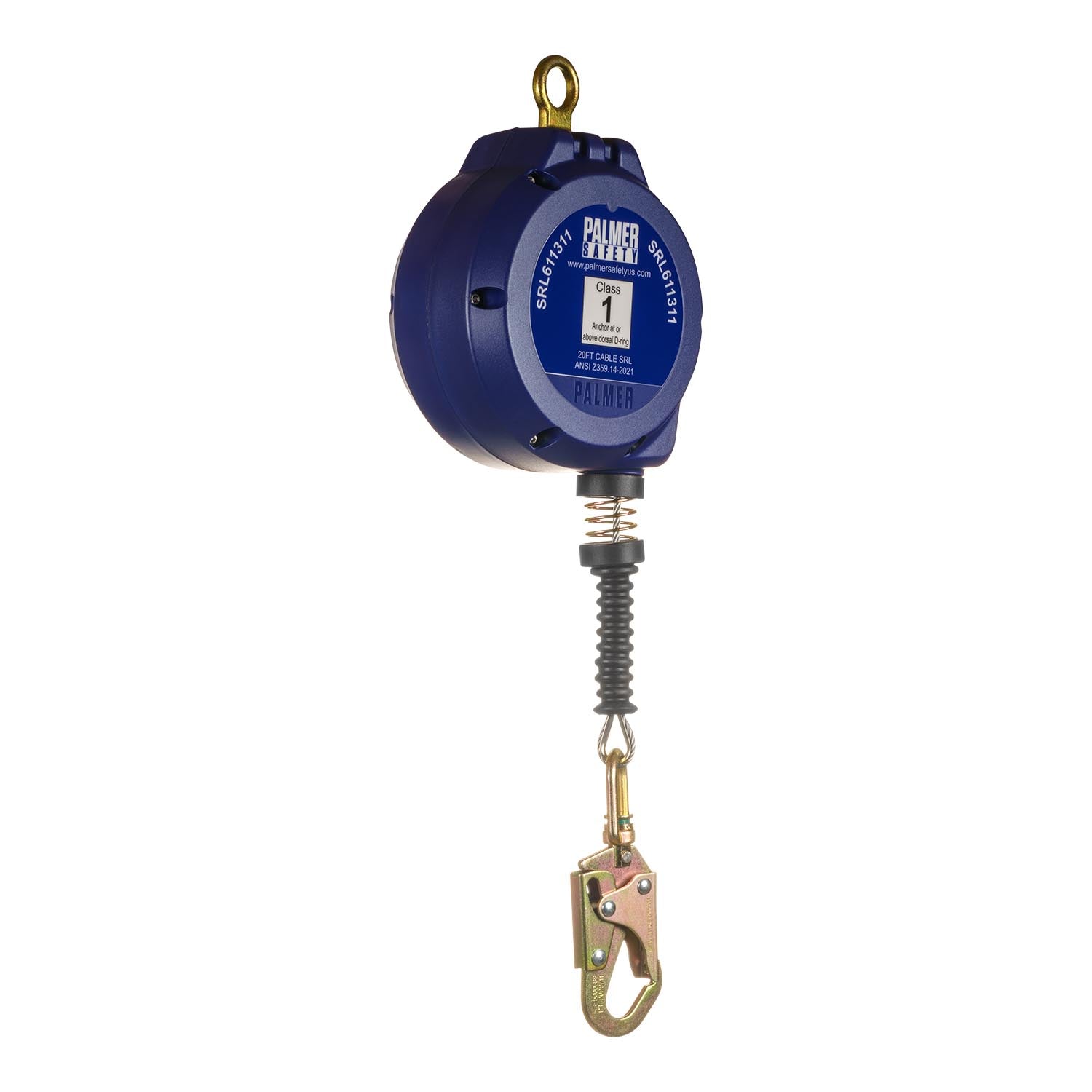 BEAST™-Series-20’-SRL-Galvanized-Cable-with-Small-Hook