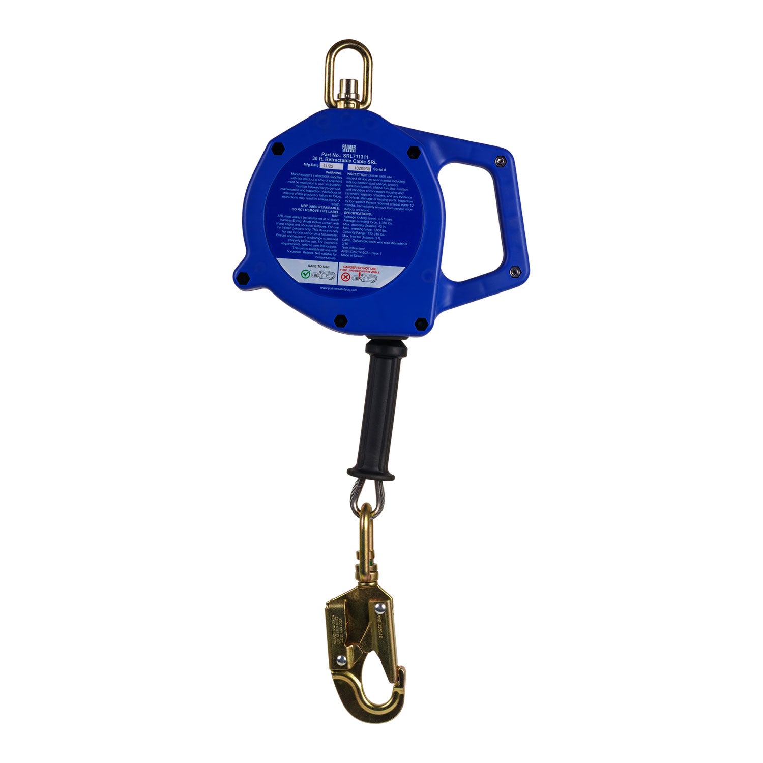 BEAST™-Series-30’-SRL-with-Small-Hook.