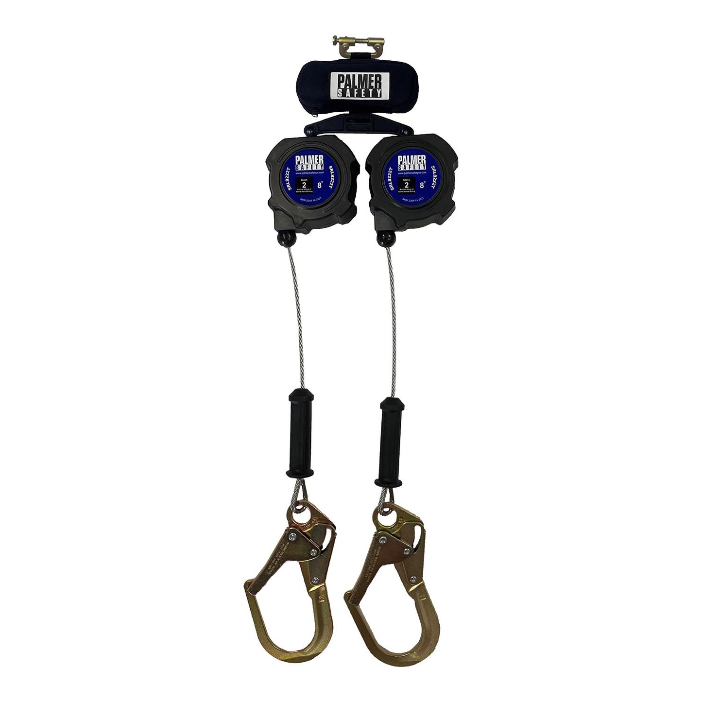 MicroBEAST EDGE™ Series 8’ Twin Leading Edge Lightweight Cable SRL with Rebar Hooks