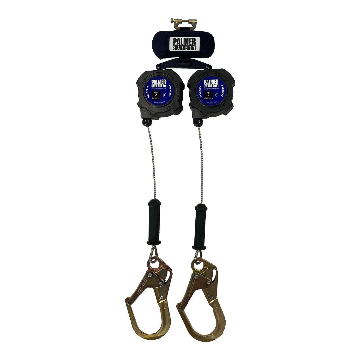 MicroBEAST EDGE™ Series 8’ Twin Leading Edge Lightweight Cable SRL with Rebar Hooks