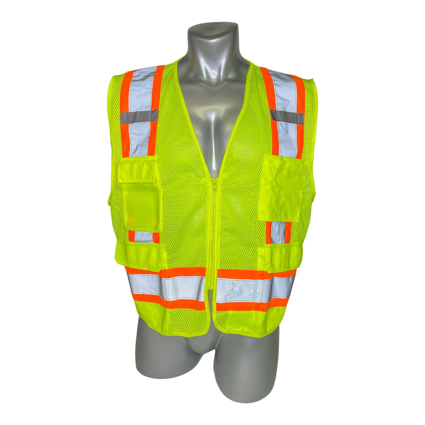 Palmer SVL6 – 8 Pocket Two Tone Class 2 Surveyors Type R Safety Vest