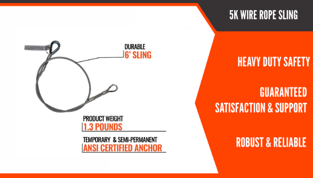 5K-Wire-Rope-Sling-6Ft
