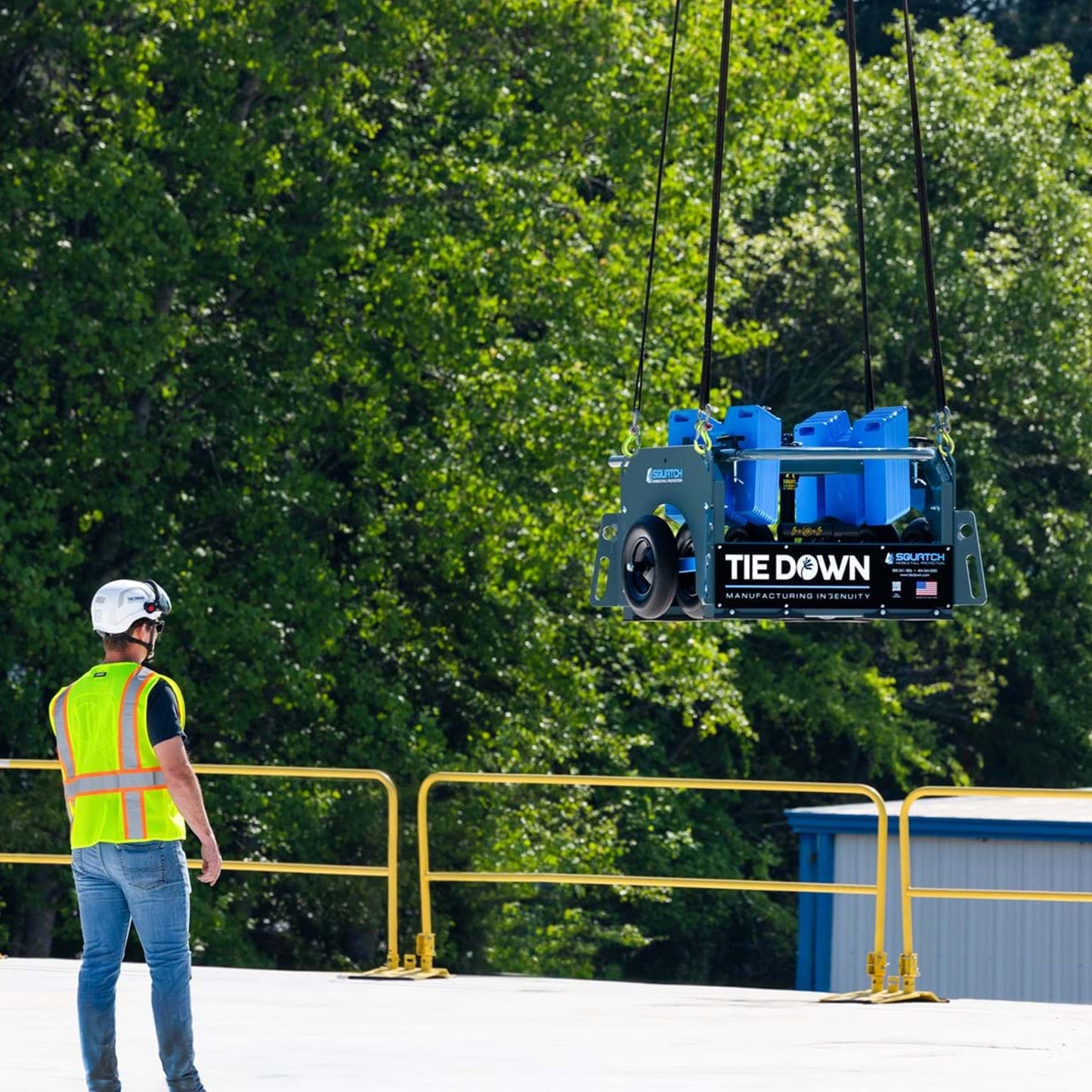 Tie Down 61010 Squatch Non-Penetrating Mobile Fall Protection System