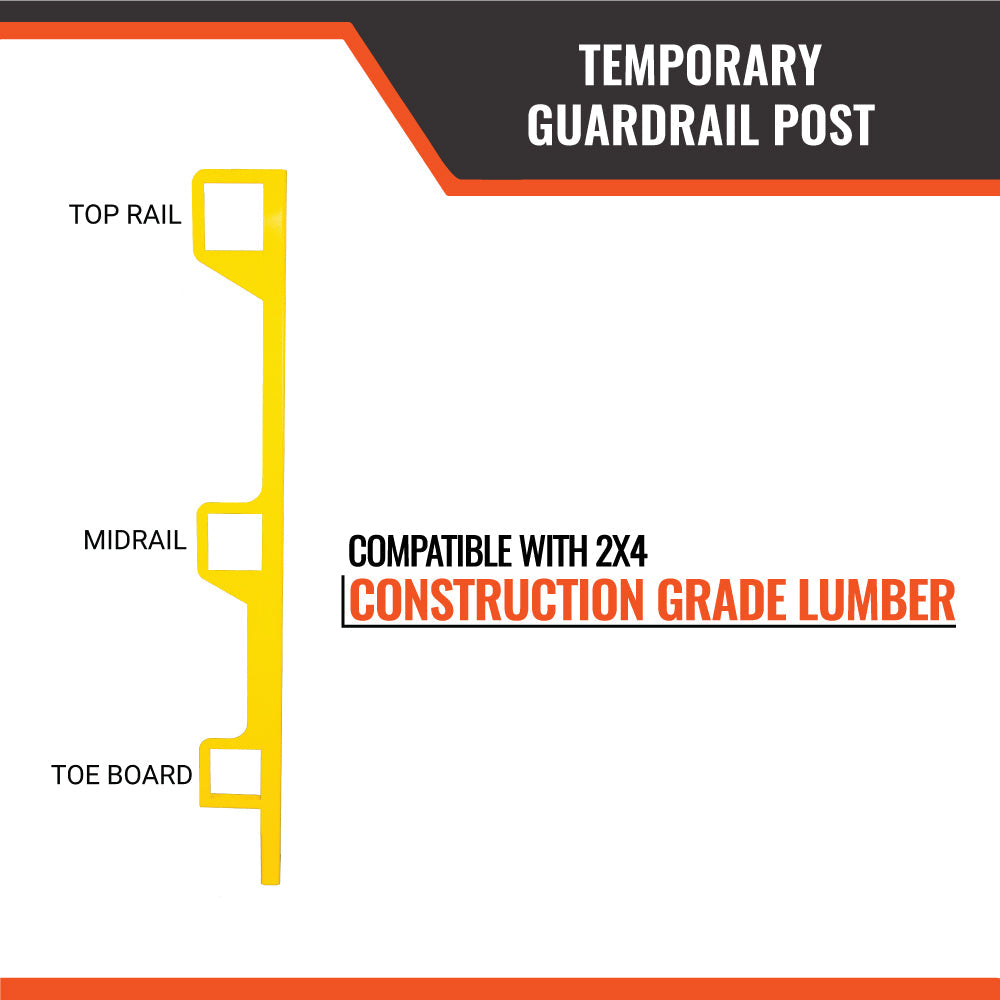 Temporary-Guardrail-Post