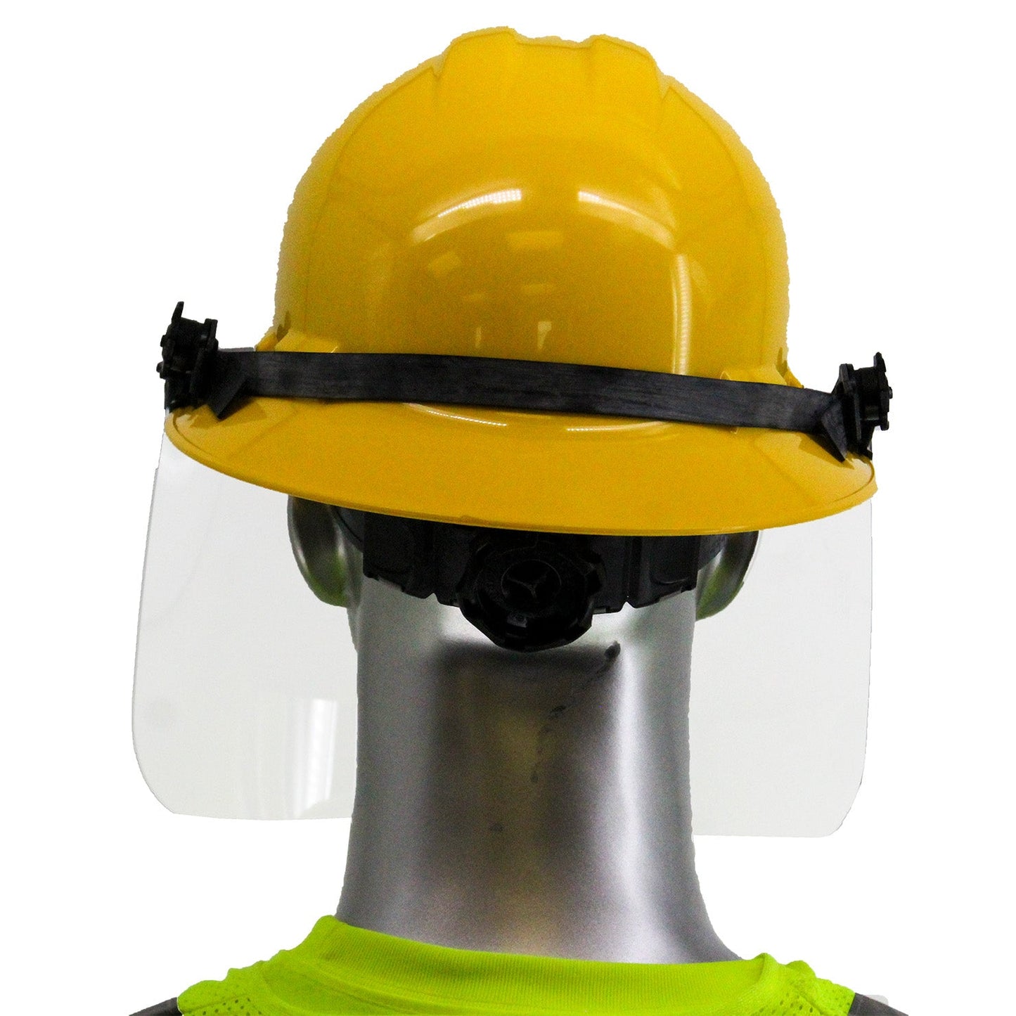 FULL BRIM HARD HAT WITH VISOR