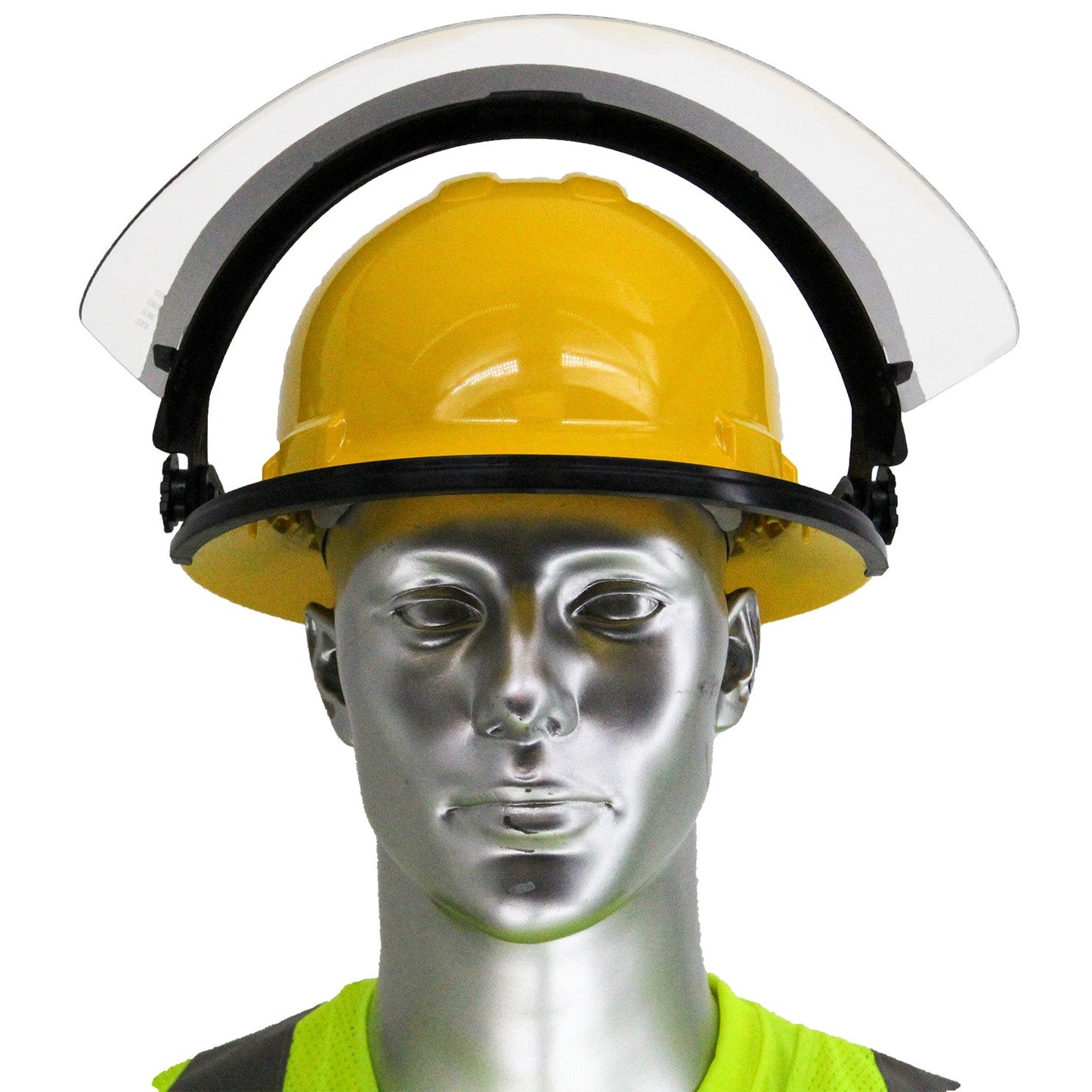 FULL BRIM HARD HAT WITH VISOR
