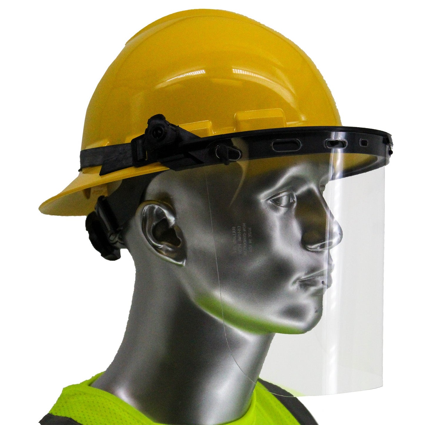 FULL BRIM HARD HAT WITH VISOR