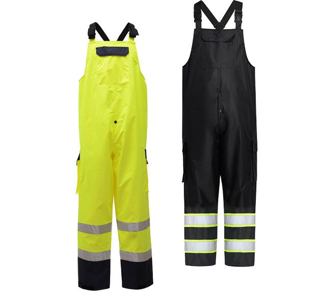 Class-E-Premium-Waterproof-Bib-With-2-Side-Pockets-And-1-Cargo-Pocket