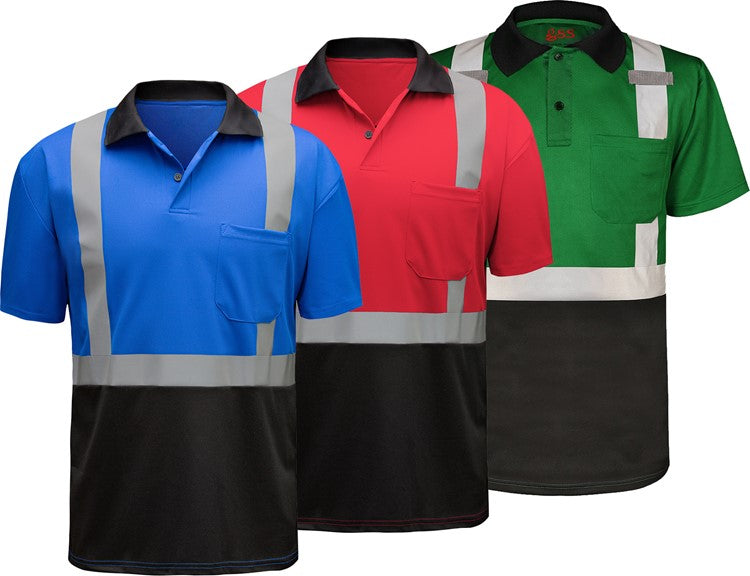 Class 2 Moisture Wicking Polo Shirt
