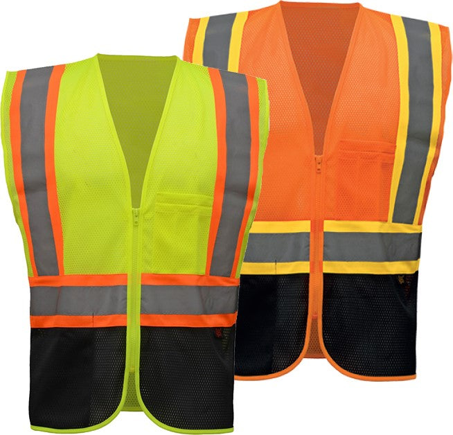 Class-2-Two-Tone-Vest-W/Black-Bottom
