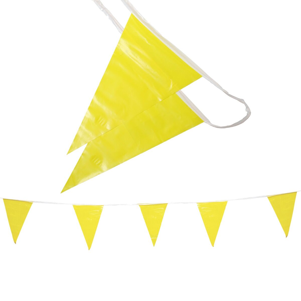 105'-Perimeter-Warning-Flags,-OSHA-Compliant